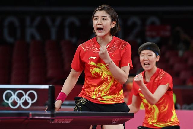 中国第卅四金！横扫日本，国乒实现奥运女团四连冠